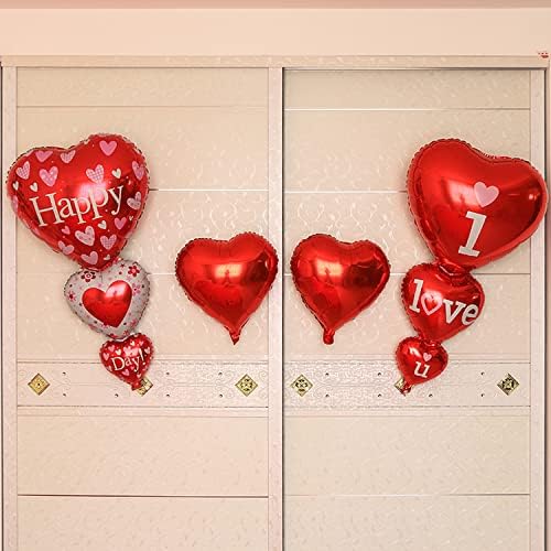 Џриге Те Сакам Балони Среќен Ден Писма Балони Црвена Љубов Срце Балони За Денот На Вљубените Партија Ангажман Годишнина Свадба