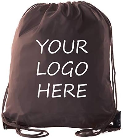 Прилагодени торби со мато и хаш со вашето лого | Ранец за промотивно влечење - 100pk шума зелена CE2500