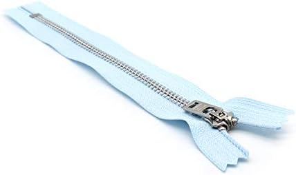 #5 Алуминиумски фармерки Кенди сина средна тежина Ykk Zipper - бонбони со бонбони #542 - Изберете ја вашата должина - Направено во Соединетите Држави