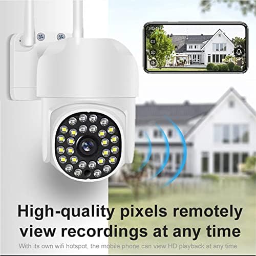 Лебонјард Безбедносни Камери, 2.4 GHz Wifi Камери За Домашна Безбедност, 1080p Камери 360° Преглед, 2 Начин Аудио