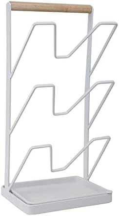 Решетка за складирање на капакот на тенџере, вертикална дизајн добра стабилност сечење табла штанд 3 слој за домашна кујна