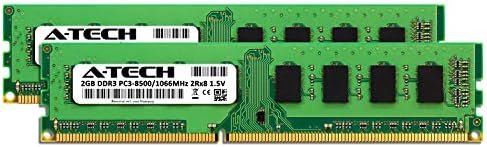 A-Tech 4GB RAM меморија за HP Compaq 4000 Pro & 6000 Pro--DDR3 1066MHz PC3-8500 Комплет за надградба на меморија за не-ECC DIMM
