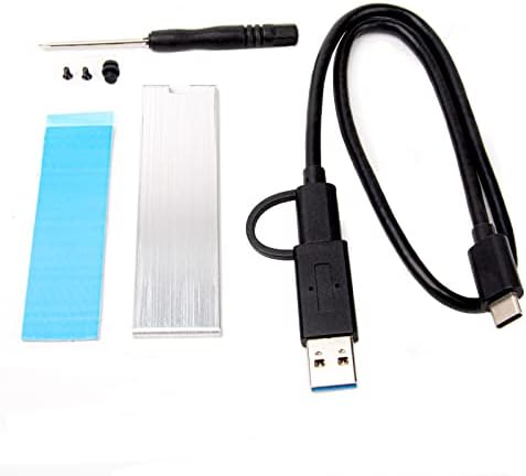 SilverStone Технологија SST - MS13-USB-C 3.2-Gen2-10gbps NVMe/SATA M. 2 SSD RGB Комплет 71175 Црна