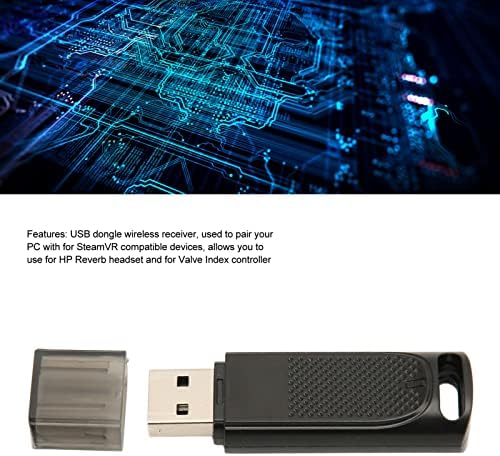 Безжичен приемник на SteamVR Dongle, USB Dongle Receiver за HTC VIVE уред за следење на контролорот за индекс на вентили