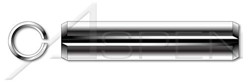 M6 x 14mm, ISO 8752, метрички, склопени пролетни иглички, тешка должност, AISI 301 не'рѓосувачки челик