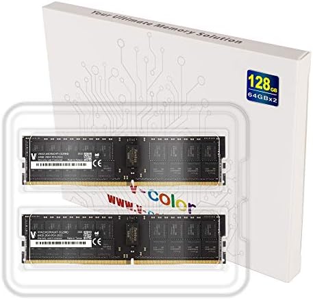 V-боја DDR4 128GB Hynix IC 2933MHz R-DIMM за Apple Mac Pro 2019 ECC Регистриран DIMM Dual Rank 2Rx4 1.2V CL21