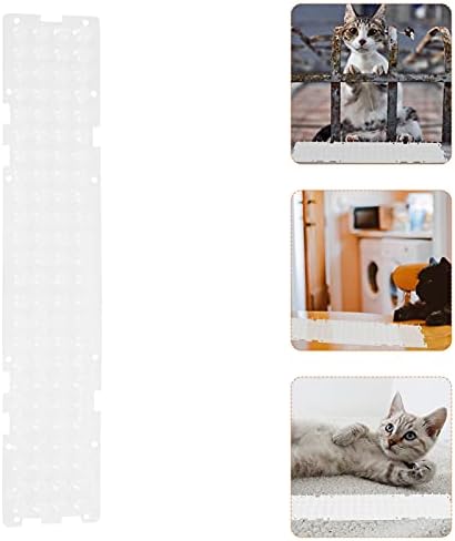 генерички 10 парчиња Пластични Душеци Со Шила Мачка Отворено Мат Транспарентен Мачка Мат Мачка Одвраќање Мат За Внатрешни Отворено