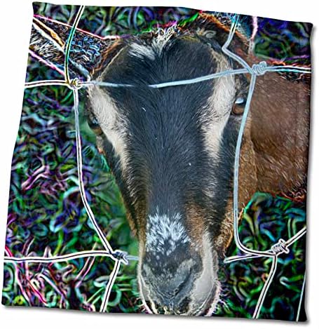 3drose Susans Zoo Zoo Emalimes Goat - Alpine Mix Doeling Sparkle - крпи