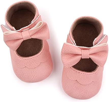 Девојки за новороденчиња единечни чевли bowknot први пешаци чевли за деца деца принцези чевли црни фустани чевли за девојки