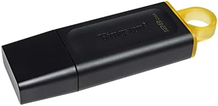КИНГСТОН 128GB USB 3.2 DataTraveler Exodia Флеш Диск Пакет СО USB-C Адаптер