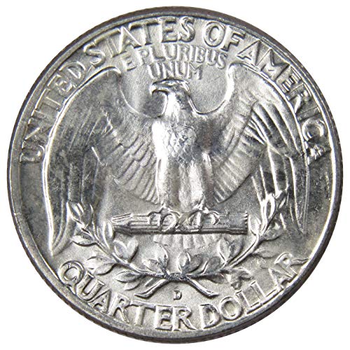 1962 Г Вашингтон КВАРТАЛ Бу Нециркулирани Нане Држава 90% Сребрена 25С Сад Монета