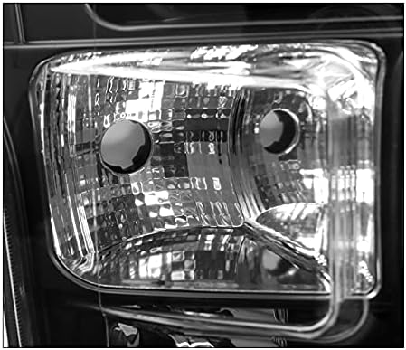 ZMAUTOPARTS LED Цевка Проектор Фарови Фарови Црна Компатибилен Со 2015-2017 Форд Ф-150 [Вграден ВО LED]