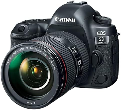 Canon EOS-5D Марк IV Дигитален SLR Камера Тело Комплет СО EF 24-105mm f/4L Е II USM Комплет Пакет СО 64gb U3 Sdxc Картичка, Футрола Случај,