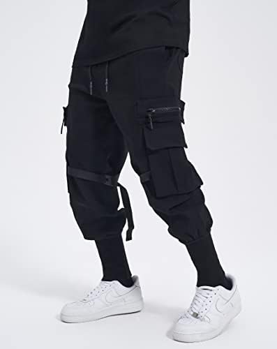 Pantans Niepce Inc Streetwear Pantans Pants со ленти со ленти со ленти