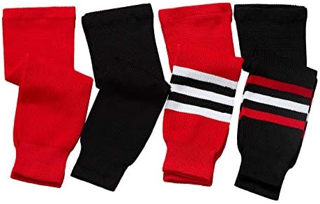Серија на елер ХСК повеќекратни бои плете хокеј чорапи помлад до сениор