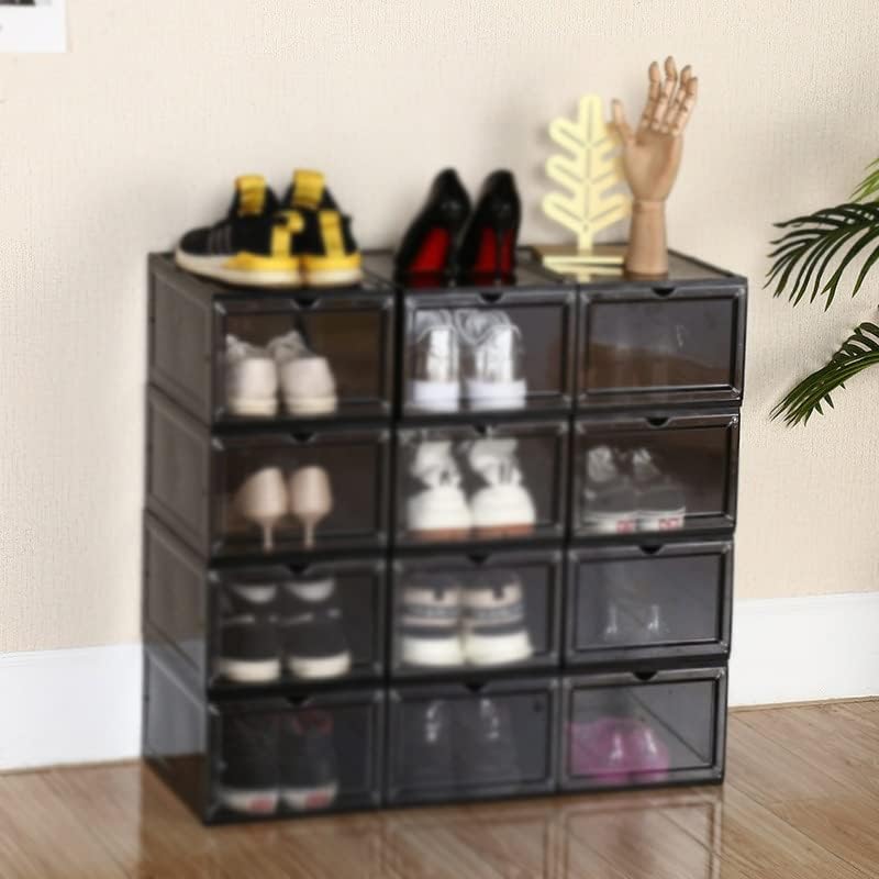 TJLSS странична кутија за чевли задебелен приказ за складирање чевли за чевли за чевли за чување чевли за чување чевли