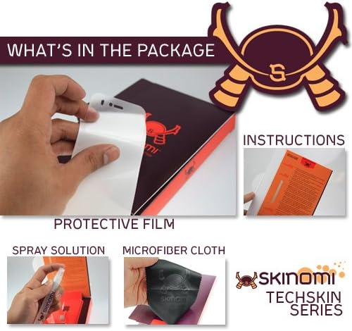 Skinomi Заштитник На Екранот Компатибилен Со Samsung Интензитет III Јасна TechSkin TPU АНТИ-Меур HD Филм