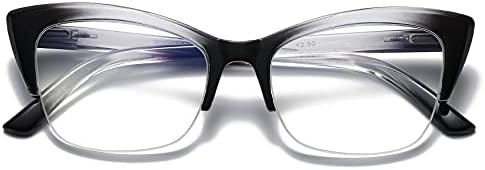 Bevi Сина Светлина Блокирање Очила За Читање Со Пролет Шарки Лупа Анти Очила Вирус За Мажи &Засилувач; Жените