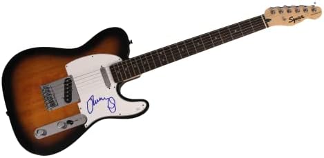 Courон Кугар Меленкамп потпиша автограм со целосна големина Fender Telecaster Electric Guitar W/ James Spence JSA Автентикација - Инцидент на улицата за костен, биографија, не е важно и што а