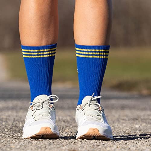 Поминаа за бегство инспиративни атлетски чорапи за трчање | Средно-теле | Повеќе дизајни