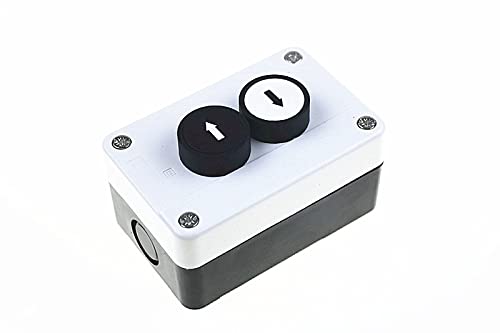 Akde само ресетирање на рамно копче 2 дупка водоотпорна кутија за контролно поле за контролно поле со копче со стрела горе -долу