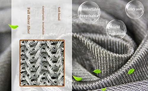 Дарзис Скластичен сигнал на сигналот ЕМФ Електромагнетна заштита за ткаенина за ткаенина ткаенина заштитна заштитна покриена за зрачење, облека