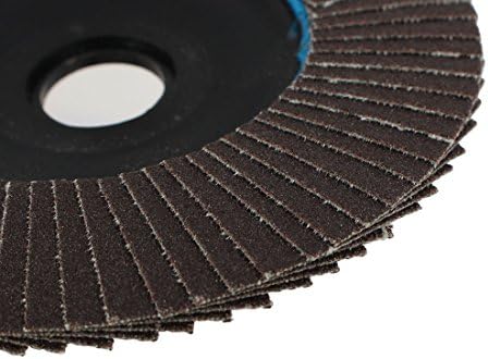 Аексит 100мм x Абразивни тркала и дискови 16мм x 10мм Флејпски дискови за мелење на тркала 240 тркала за размавта 10 парчиња 10