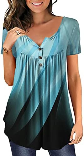 Амикадом против маица за вратот дами лето есен меко удобно 2023 облека кратка ракав памучна графичка блуза маичка за жени д -р д -р