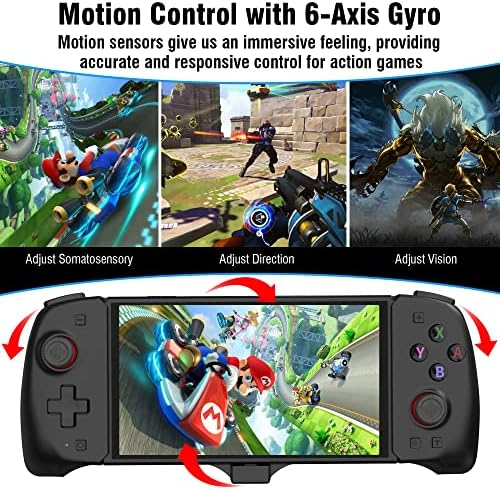 Прекинувач Контролер за Нинтендо Прекинувач/OLED, Едноделна Замена На Контролорот На Џојпад за Nintendo Switch Joycon Контролер, Controономски