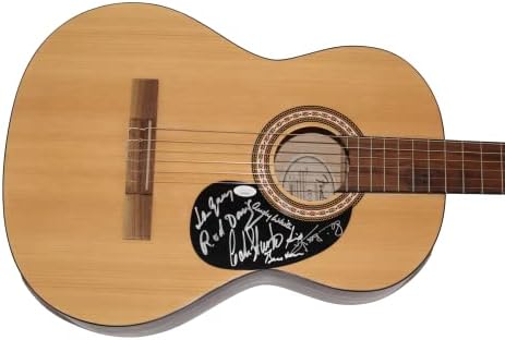 Соработниците на Битлси потпишаа автограм со целосна големина Фендер Акустична гитара w/Jamesејмс Спенс автентикација JSA COA - потпишан