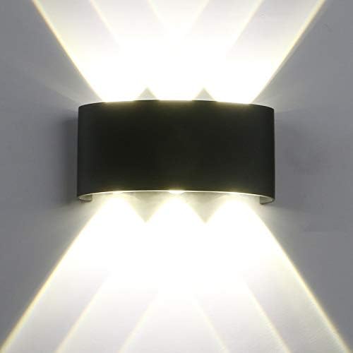 Нова LED IP65 Водоотпорна wallидна ламба, Yosoan 86V-265V Sconce алуминиум затворен отворен wallид до светлина