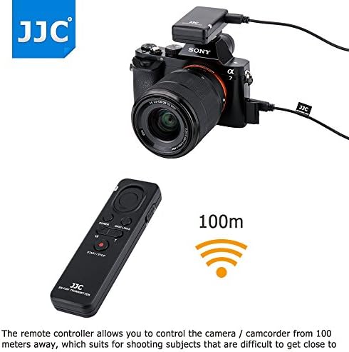 Jjc безжичен бленда далечински управувач за Sony ZV-1 A1 A7 IV III II A7RV A7RIV A7RIII A7SIII A7RII A7SII A9 II A6600 A6500 A6400 A6300