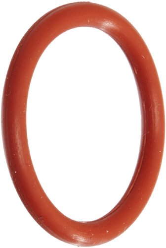 240 силиконски О-прстен, 70А Дурометар, црвен, 3-3/4 Ид, 4 ОД, 1/8 ширина