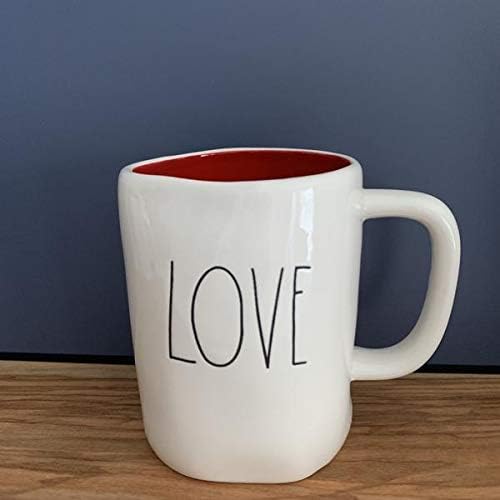 РАЕ ДАН ЉУБОВ Кригла - црвен ентериер - керамички-подарок за денот на Вљубените - многу ретко!