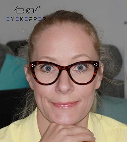 Eyekepper Заштедете 10% на комплети 4 пакувања дами за читање очила и 4 читатели на пакети за жени +2,50