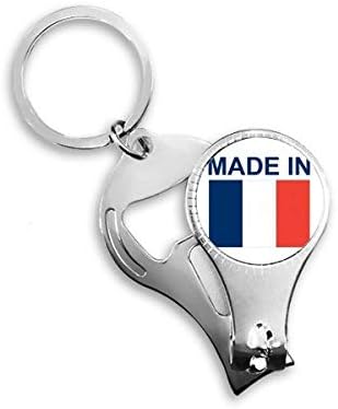 Направено во Франс Кантри Loveубовен ноил Нипер прстен клуч за шишиња со шишиња со шише Клипер