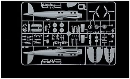Italeri 1436s 1:72 Heinkel HE-111H-6, верна реплика, правење модели, занаети, хоби, лепење, пластичен комплет за градежништво, склопување