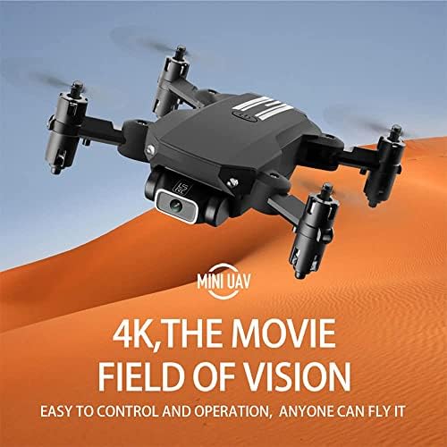 STSEEACE MINI DRONE со 4K камера за возрасни почетник, WiFi FPV Video Video Quadcopter, Auto Return, Hold Hold, 360 ° Flip, Следете ме, преклопен дрон, вклучете торба за носење
