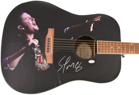 SCOTTY MCCREERY SIGNED AUTOGRAPH FULL SIZE CUSTOM ONE OF A KIND 1/1 GIBSON EPIPHONE ACOUSTIC GUITAR C W/ JAMES SPENCE AUTHENTICATION