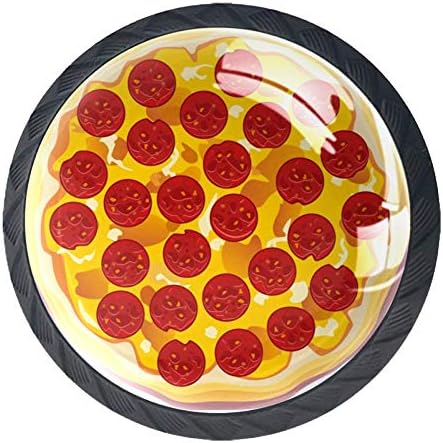 Италијанска Пица со Парчиња Феферони Копчиња На Вратите На Кабинетот Рачки За Влечење Рачки За Шкафови гардероба за Фиоки 4 парчиња