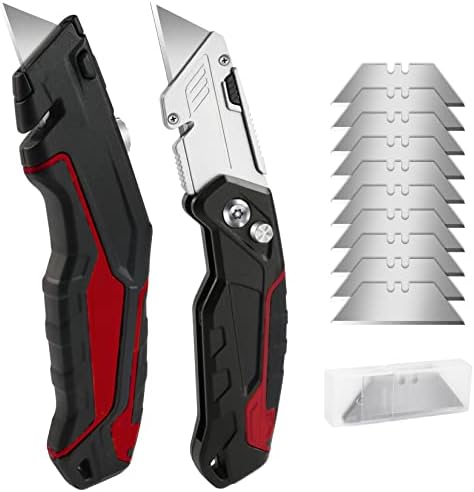 ДИЕСО 2 пакувачки нож за комунални услуги, преклопување на секач за влечење на кутии, тешка должност, механизам за брзи промени, нож за кутии
