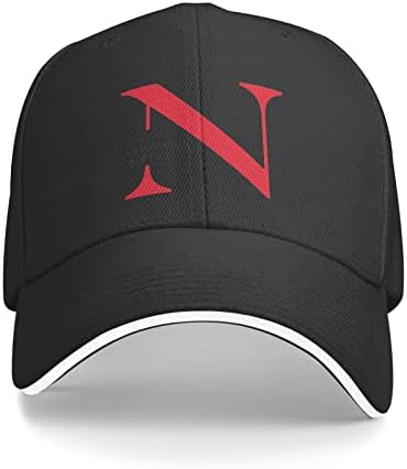Североисточен универзитетски сендвич капа Унисекс Класичен бејзбол капунсекс прилагодлива капа на тато на тато