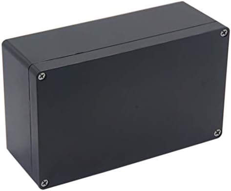 Raculty Проект Кутија IP65 Водоотпорна Разводна Кутија ABS Пластични Црни Електрични Кутии DIY Електронски Проект Куќиште За Напојување