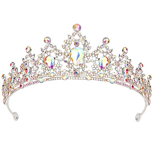 КУРАСА АБ Кристална Круна Кристална Круна Прекрасни Дијадеми За Жени Кралица Принцеза Круна Убава Роденденска Круна За Девојчиња Дијадема За Свадба Ноќта На Вешт?