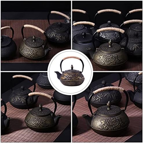 Ipetboom јапонски леано железо чајник гроздобер кинески садови со чај топла декоративна чај котел вода што врие тенџере кунг фу