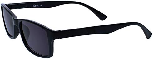 Компанијата за читање очила црни читатели со UV400 Sun Reader Value Twin Pack Designer Style Mens Mens Womens RS92-1 +2.00