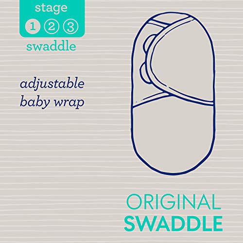 Swaddleme Оригинална органска swaddle-големина мала/средна, 0-3 месеци, 2-пакет