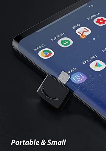 Tek Styz USB Cенски до USB машки адаптер компатибилен со вашиот Samsung SM-G975 за OTG со полнач за тип-C. Користете со уреди за експанзија како тастатура, глувче, поштенски патенти,