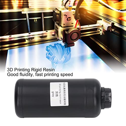 3Д смола за печатач, колна со брза брзина Цврста смола 1000ml Ниско намалување Лесно до голема точност со помал мирис за модели на десктоп