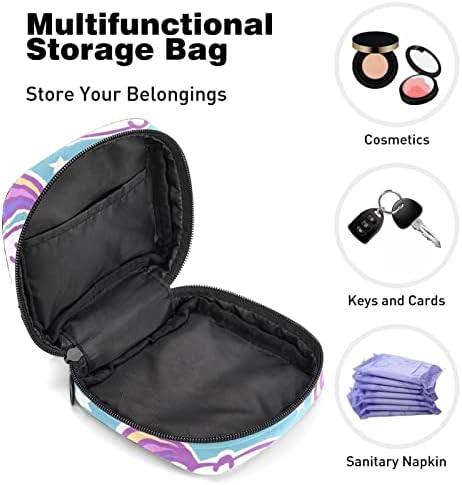 Санитарна торба за складирање на салфетки, торбичка за менструална чаша, преносни санитарни салфетки влошки за чување торби за женски
